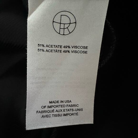 The Row Asymmetrical Split Tunic size 2 Black High Right Slit - Picture 10 of 15